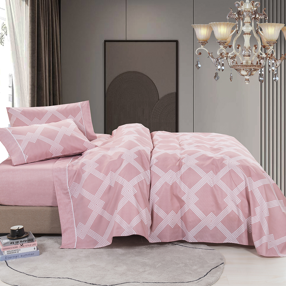 99,99% polyester twill phân tán in 4 tấm giường bộ