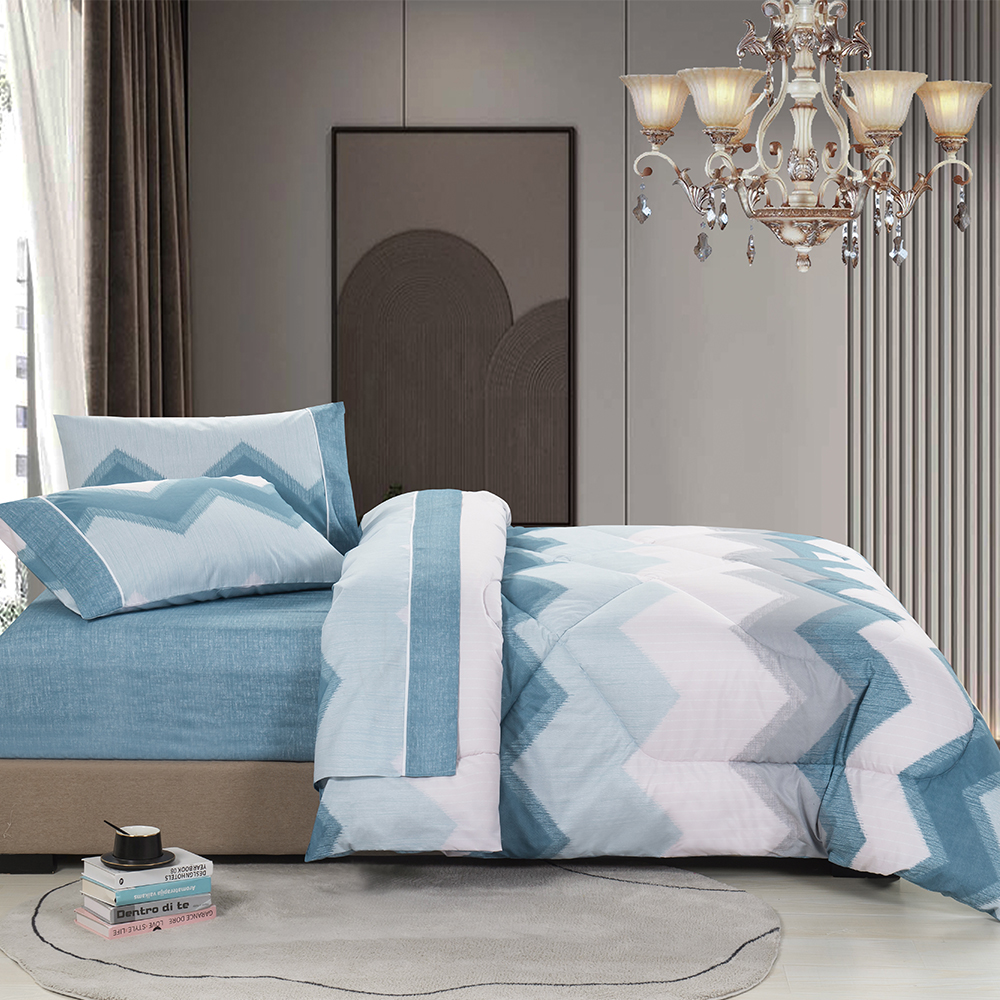 99,99% polyester 85gsm twill phân tán in 5 pcs set