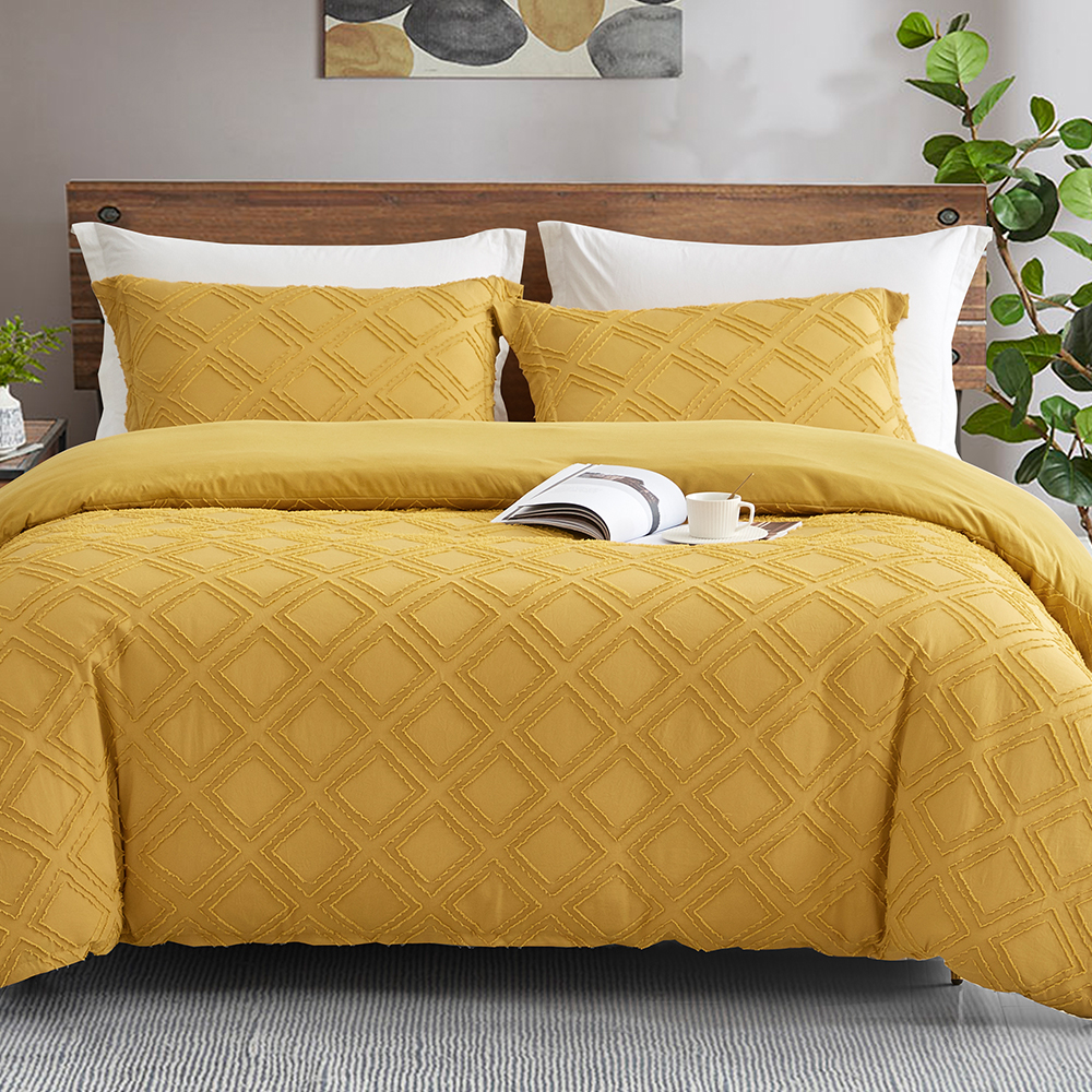 Boho Wave đã cắt bộ an ủi 7pcs Comforter với bộ giường bộ
