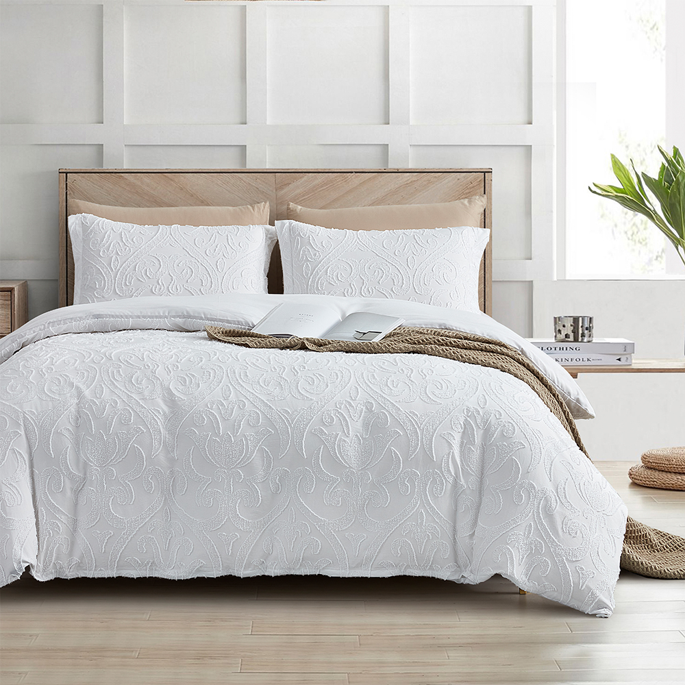 Boho đã cắt bộ duvet với gối xấu hổ